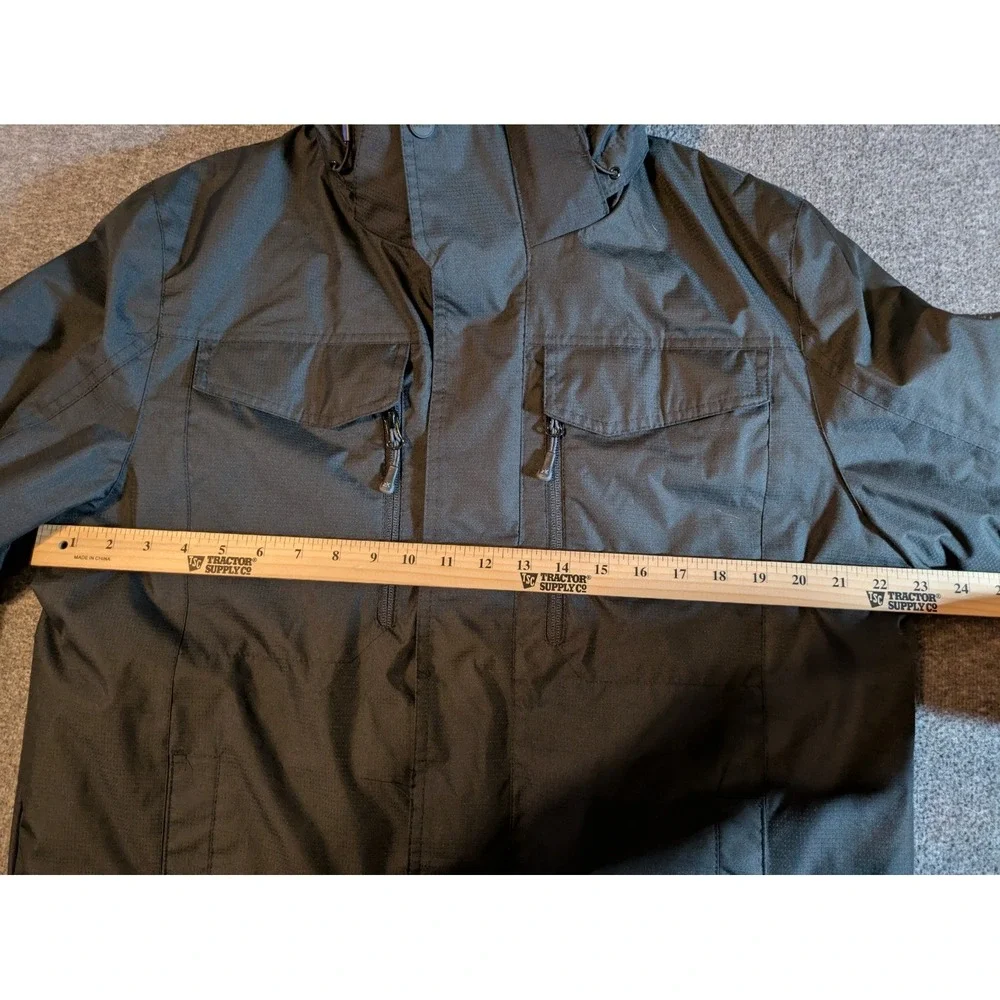 ZeroXPosur Black Label Winter Jacket Men's Size XL Hood Coat Black Heavyweight‎